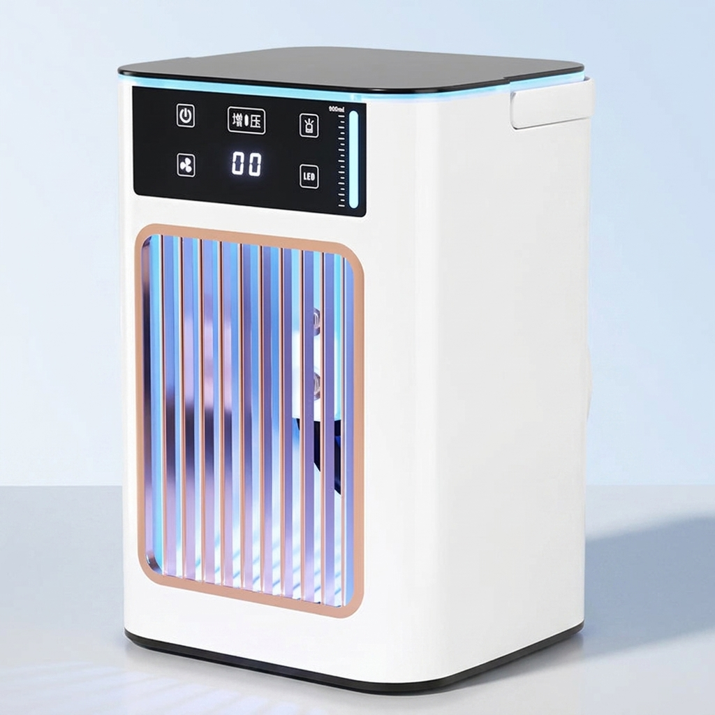 Turbocharged Desktop Air Cooler & Humidifier – 8